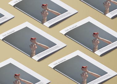 A Selection of Magazines High Angle View