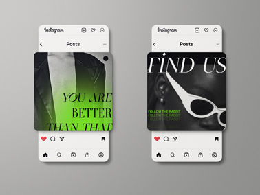 Two Instagram Post Frames
