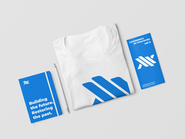 Büromaterial für Unternehmen mit T-Shirt