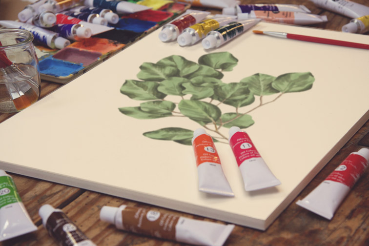 قماش رسم ومعدات فنية
