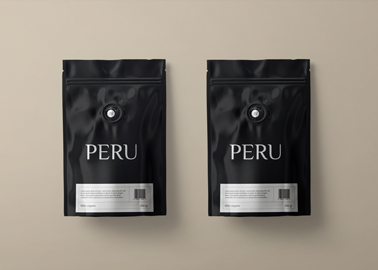 Two Coffee Packs Front View