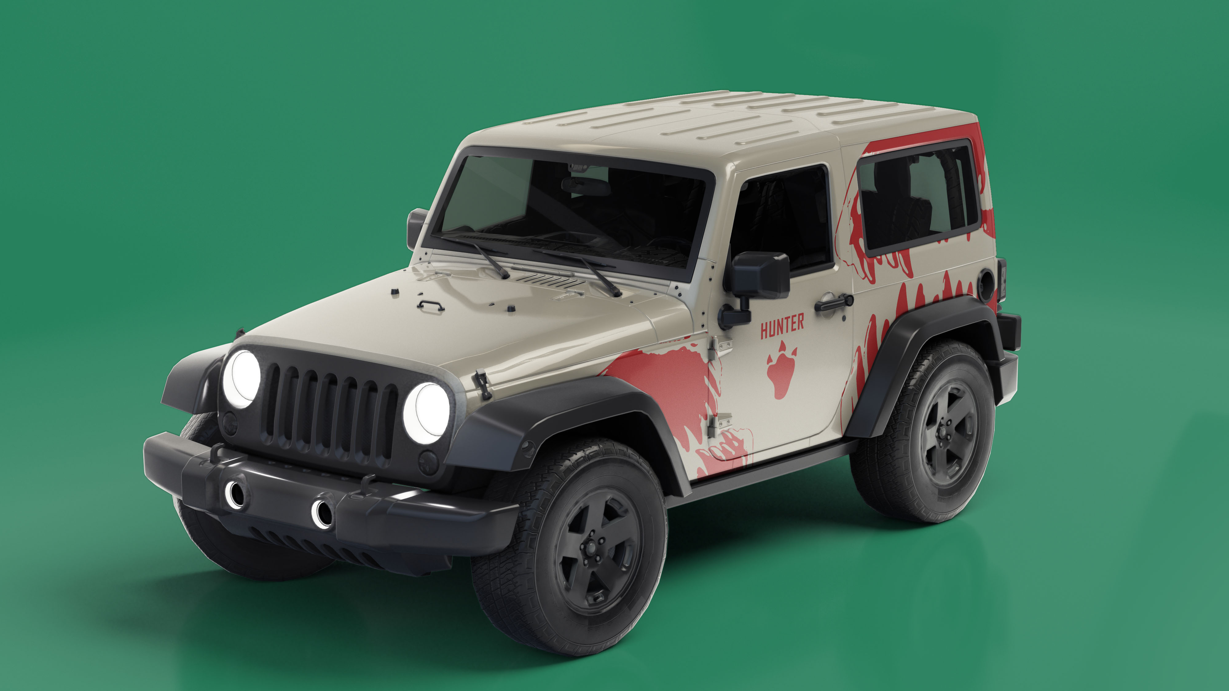 Jeep Visão Angular Direita