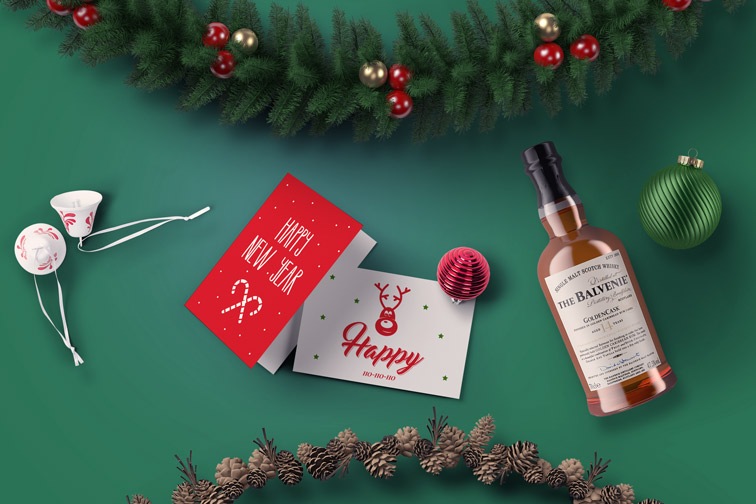 Cartes et décorations de Noël