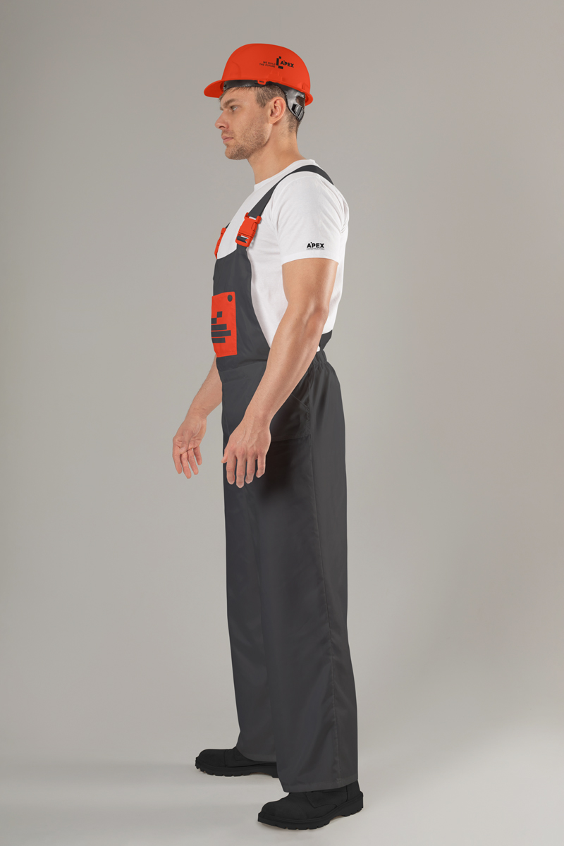 Profilden Görünen İnşaat İşçisi