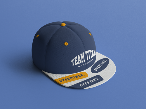 Baseball Cap Left Angle View