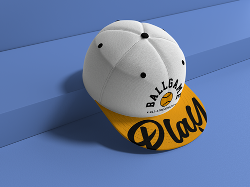 Trendy Cap on the Ground