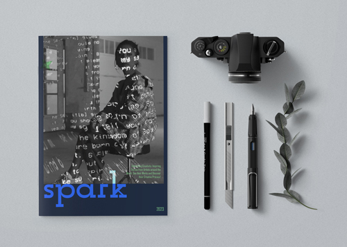 Trendy Magazine With Pens and a Camera