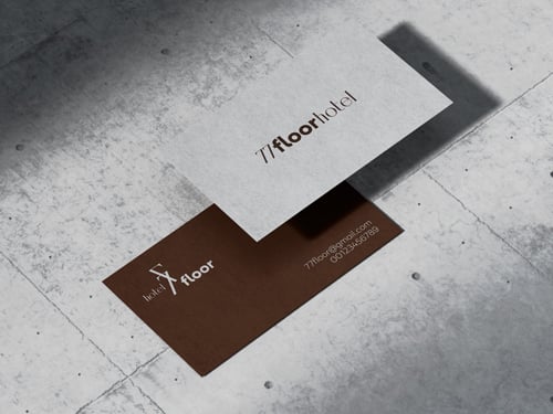 Dois Cartões de Visita, Um no Ar