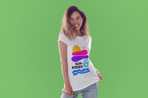 Woman Looking at the Camera