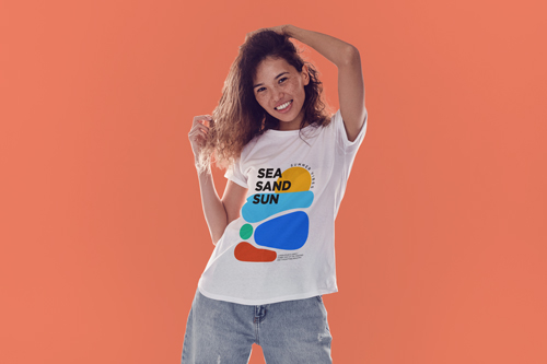 Woman Demonstrating Street Style