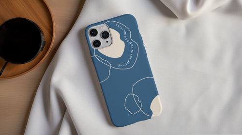 Smartphone em uma Cama