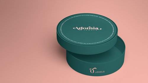 Caja abierta de forma circular