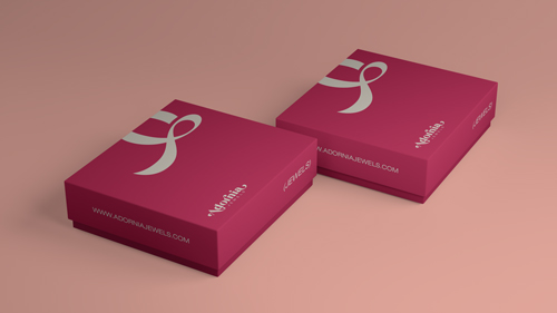 Dos cajas cerradas colocadas juntas