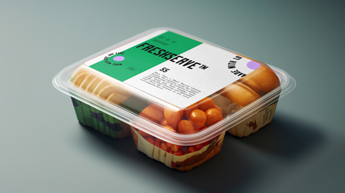 Food Packaging Angle View