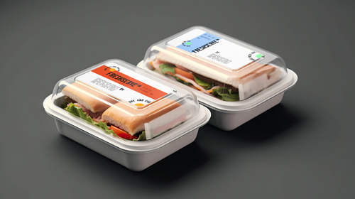 Plastic Containers High Angle View