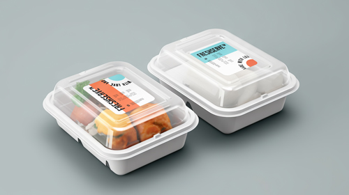 Food Packaging Upper View