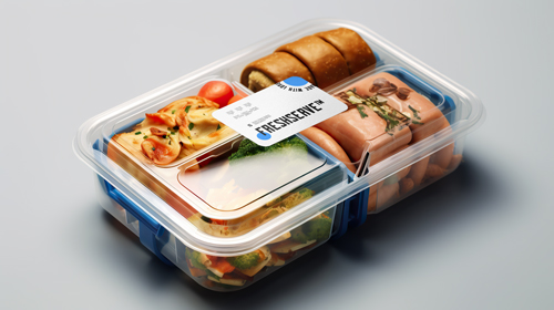 Plastic Plate Upper View