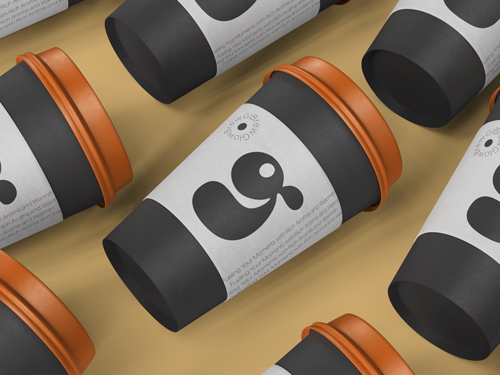 نظرة مقربة على مجموعة أكواب