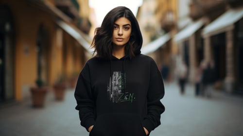 Woman Posing in Athletic Wear