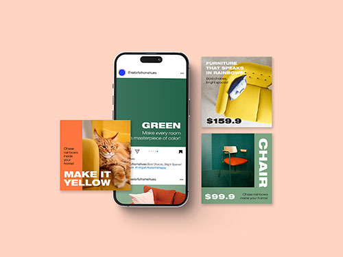 Cell Phone With a Few Advertisements