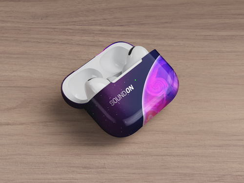 Airpods Kabının Yüksek Açıdan Görünüşü