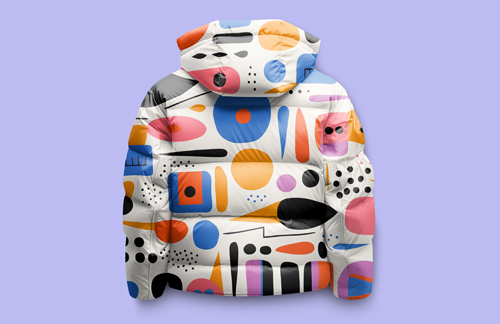 Stylish Jacket Back View