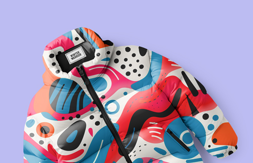 Trendy Jacket Closeup View