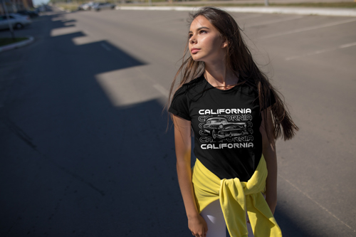 Femme démontrant un style de rue