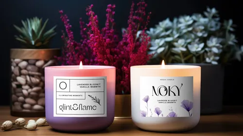 Candle Glow Mockup Collection | Renderforest