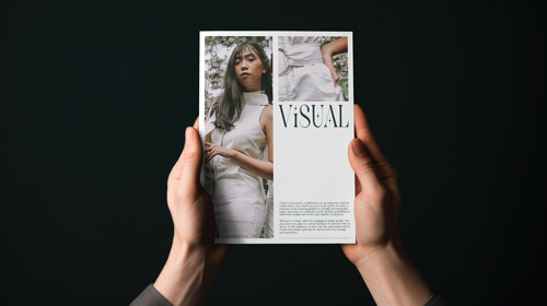 Обложка журнала, вид сзади