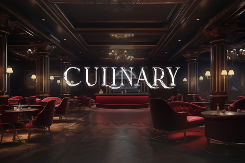 Lüks Bar Ortamında Logo