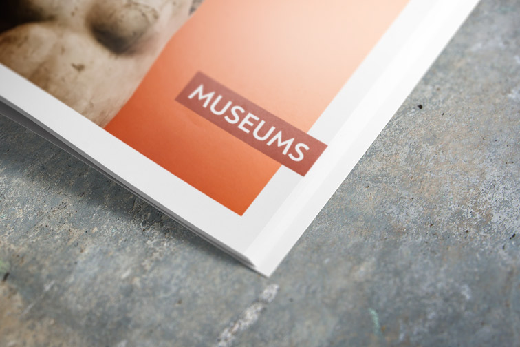 スーパーズームの雑誌の端