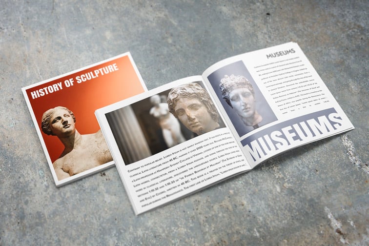 2つの正方形の雑誌