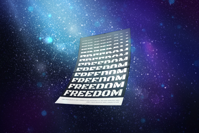 Flyer on a Cosmic Background