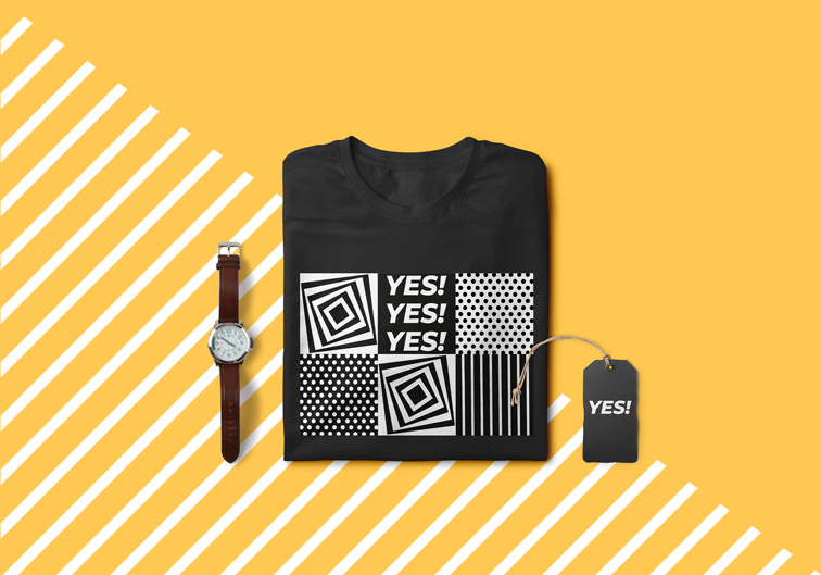 Сложеная Майка с Часами и Биркой