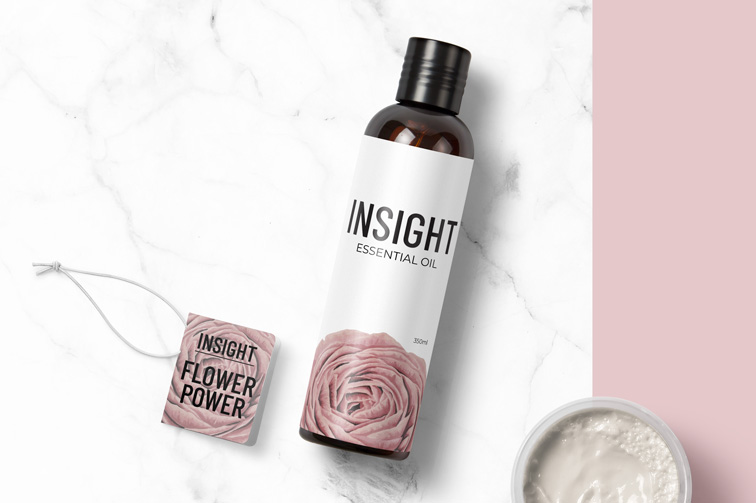 Косметический Флакон с Биркой