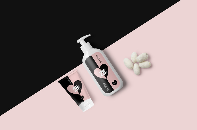 Масло и Флакон с Кремом для Рук