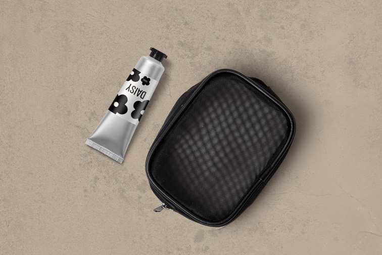 Косметическая Сумочка с Тюбиком Крема