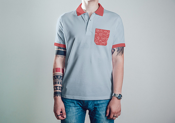 Mockups de polos pour homme