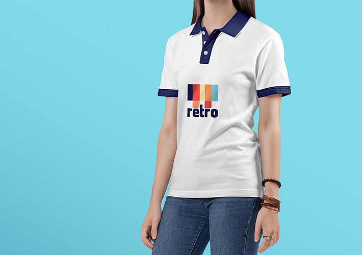 Mockups de polos pour femmes