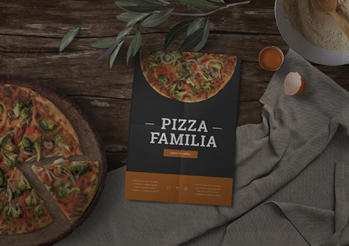 Lezzetli Yemek Kitabı Mockup'ları