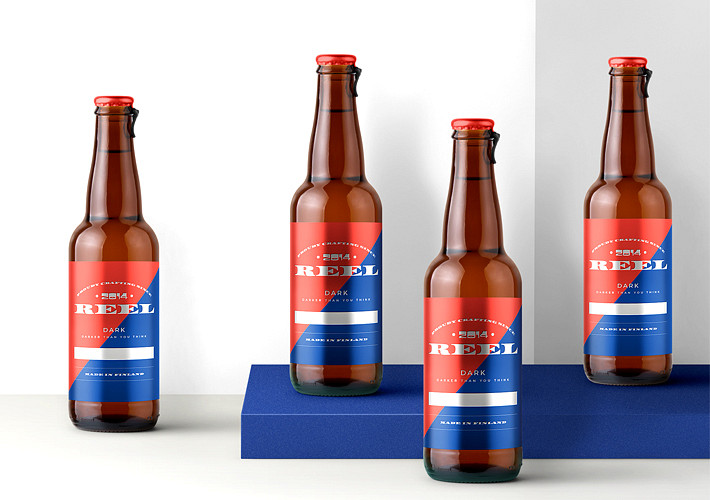 Kit de mockups - Étiquette de bière