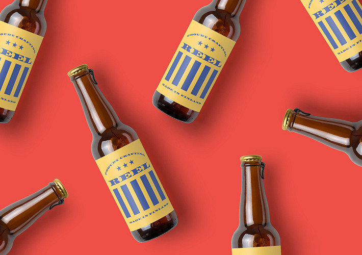 Kit de mockups - Étiquette de bière