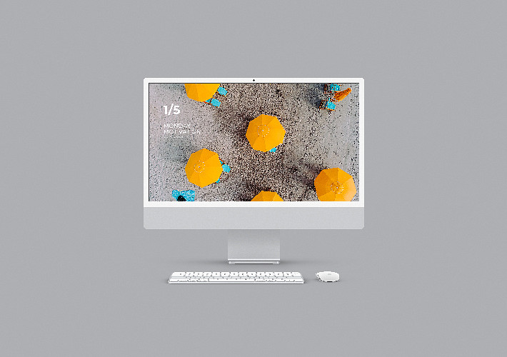 Set de Mockups Realistas de iMac