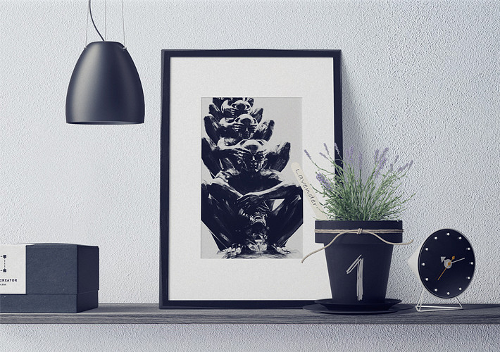 Mockups de Marcos de Escritorio Modernos