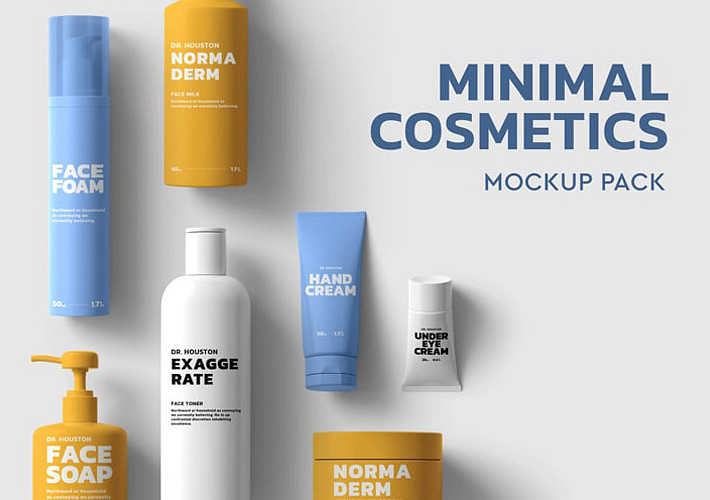 Branding minimaliste pour les cosmétiques