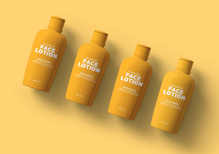 Branding minimaliste pour les cosmétiques