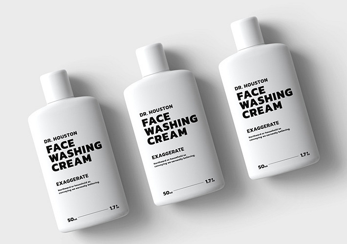 Branding minimaliste pour les cosmétiques