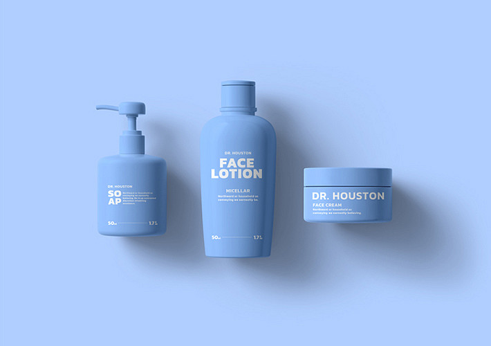 Branding minimaliste pour les cosmétiques