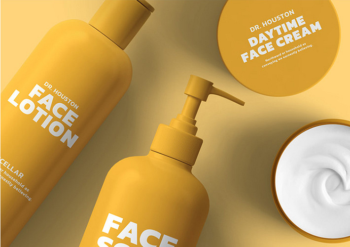 Branding minimaliste pour les cosmétiques